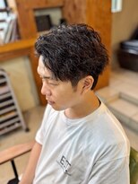 ロルド シェリ(Rold Cheri) 【山本智文】ツイストスパイラルパーマセンターパート