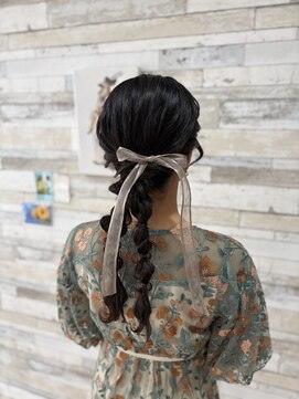 ブルームス アンジュ(Blooms Unge) ツイン編みおろし