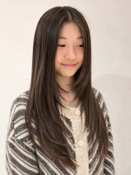 キリ 逗子(kiri) 逗子葉山レイヤーカット顔周りレイヤーロングレイヤー韓国眉M73