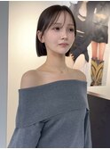 大人韓国ヘアボブ