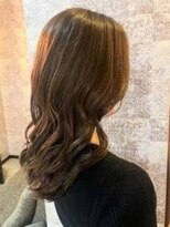 エイム ヘア リンク 長津田店(eim hair rink)&nbsp;セミロング/顔周りレイヤーカット/くびれシルエット/髪質改善