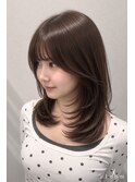 流行りのレイヤーカット