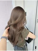 ダークパープルナチュラルショート夏のヘアアレンジ渋谷