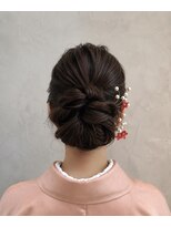 エニル 春日部店(enil) ◎和装シニヨンヘア/七五三ママヘア/着物ヘアセット◎