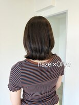 サロン(SALON)&nbsp;ヘーゼル×オリーブのベージュ柔らかカラー　～Akari～
