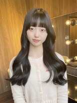 hyon myon/RISEbyREVO 綾瀬店【ヒョンミョン】&nbsp;ハッシュカット/デザインカラー/グレージュ[綾瀬駅/韓国ヘア]
