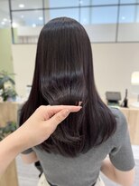 ガレリア 名駅オーキッドビル店(GALLARIA)&nbsp;オフィスOK！ツヤ感カシスラベンダー/暗髪/髪質改善ロング