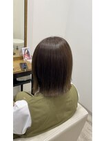 レガリタ(Regarita) 【Regarita】切りっぱなしボブ×オリーブカラー