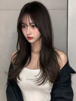 ロッソ 大橋店(Rosso) 艶暗髪の柔らかレイヤーロング【大橋】