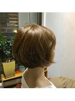 ネスト ヘアーデザイン(NEST hair design)&nbsp;【NEST 札幌】キャラメルカラーボブ