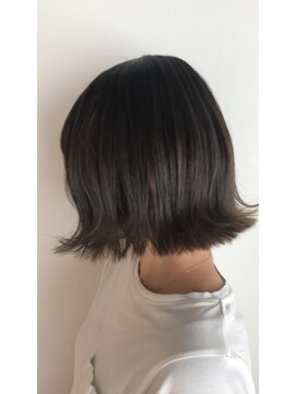 エイトタマプラ たまプラーザ店(EIGHT tamapla) EIGHTたまプラ】デザインカラー_切りっぱなしボブ