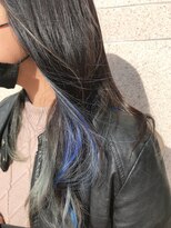 ビーハイブ ギフト(BeeHIVE GIFT) イヤリングカラーブルー