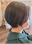 【ボブヘア/大人ショート】横顔美人ショートボブ    丸木 崇史