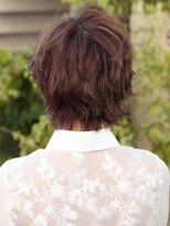 ヘアカラーカフェ(HAIR COLOR CAFE) 【40代50代に人気の白髪染めアッシュ】ミニボブ