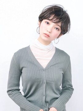 オーブ ヘアー グロー 橋本店(AUBE HAIR grawe) 【AUBE HAIR】ゆるふわ×小顔_ショートヘア