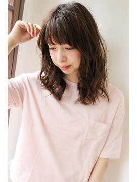 クート 北浦和(ku-to) ゆるパーマ+イルミナカラー×髪質改善×浦和×白髪染めも◎