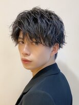 バイフィフス 原宿/表参道(by fifth)&nbsp;波巻きツイストスパイラルパーマツーブロック刈り上げ