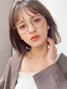 ガーデン タチカワ(garden tachikawa) ニュアンスカラーグレイアッシュベージュコンパクトミニボブ