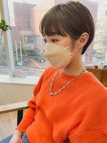 オーシャン(Ocean)&nbsp;［OCEAN　Hair&Life]オン眉ショート/3Dハイライト/ボブウルフ