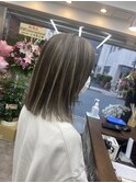白髪ボカシ筋感ハイライト