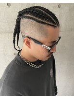 ノーフューチャー(NO FUTURE) コーンロウ