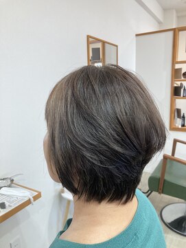 ハルララヘアー(harurara hair) 【harurara hair大分/明野】ショートボブ×襟足すっきりショート