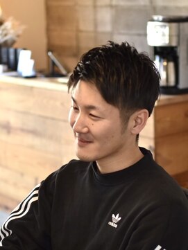 リム メンズヘア(LIM men's hair) 大人ジェットアップバングショート【メンズカット/メンズヘア】