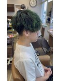 マッシュ×グリーンメッシュ