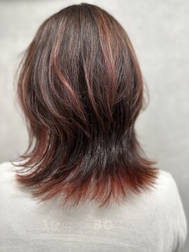プレナ(hair make Purena) ポイントアクセントカラー