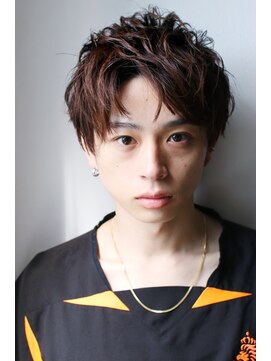 アントワープトーキョー(antwerp TOKYO) 波巻きツイストスパイラルパーマメンズパーマ白髪染めハイライト