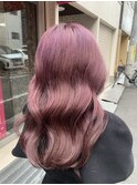ピンクラベンダー[錦糸町/錦糸町ブリーチ/ケアブリーチ]
