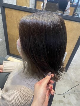 リンダイーロ(Linda Hiro) 【札幌円山】デザインカラー/オリーブシルバー/インナーカラー