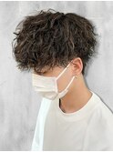 ツイストスパイラルパーマツイスパパーマメンズメッシュ