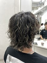 メンズ サロン ドット トウキョウ 町田店(men's salon dot. tokyo)&nbsp;【小杉澪生】ウルフ×ツイストスパイラルパーマ