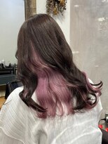 ロア 福岡天神本店(LORE)&nbsp;ダブルカラーベージュカラーケアブリーチカラーハイトーンカラー