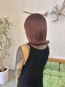 シーバイサイン(sea by Sign) モーブピンク/くすみカラー/ブリーチ