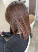 明るい白髪染め
