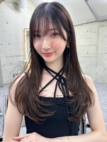 サイン 渋谷(SIGN) ザクザクレイヤーカット巻き方簡単ミディアムロング韓国渋谷