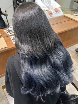 コレット 大宮(collet) グラデーションカラー/ブルー　collet矢島