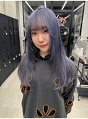 【LINOET名古屋】中川来紀 ハイトーン美容師が作るブルーカラー