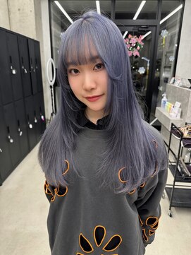 リノート バイ エゴル 名古屋(LINOET by ENGOL) 【LINOET名古屋】中川来紀 ハイトーン美容師が作るブルーカラー