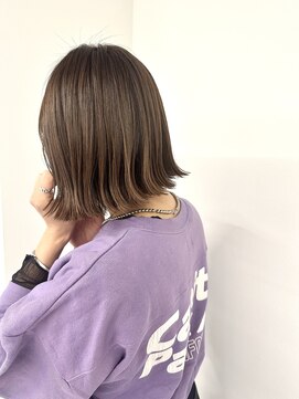 ノウハウ キョウト(KNOWHOW kyoto) ミニボブ/外ハネ/ストレート仕上げ