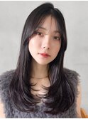 美髪小顔カット外ハネボブモテ髪艶感愛されレイヤーカット