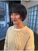 レイヤーショートボブ