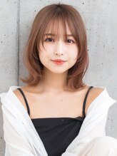 エレノア 会津若松(Eleanor) 顔周りにレイヤーミディアムスタイル【会津若松】
