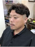 刈り上げツイストスパイラルパーマ