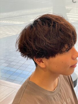 クラップス 横須賀中央店(CLAPS) 横須賀センターパートツイストパーマ緩めシャドウパーマフェード