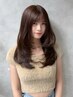 【学割U24】カラー＋髪質別1ステップTR ￥4950