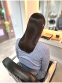 髪質改善ストレート