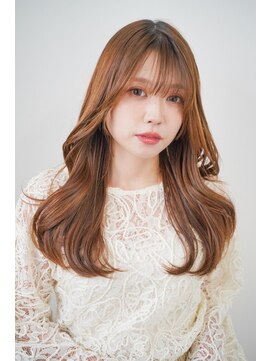 ビビディ バビディ ブー 河原町三条店(Bibbidi.bobbidi.boo) 韓国レイヤーくびれカットブリーチ無しダブルカラー